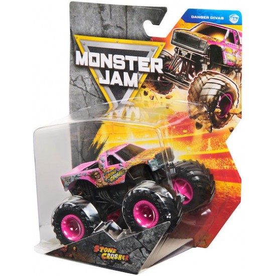 Spin Master Monster Jam: Danger Divas - Stone Crusher Vehicle (1:64) (20153488)