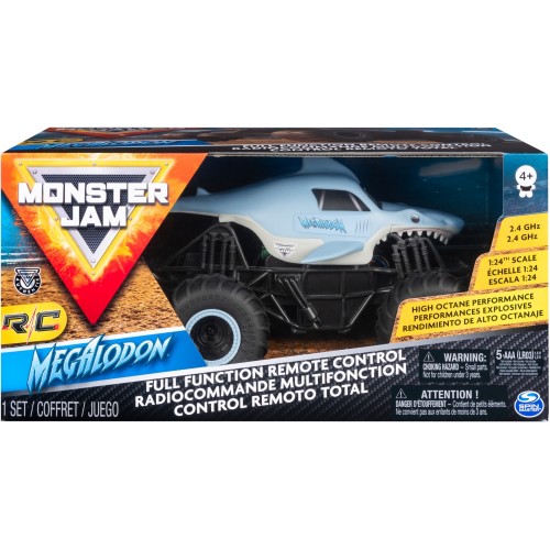 Spin Master Monster Jam Megalodon Τηλεκατευθυνόμενο όχημα (6044952)