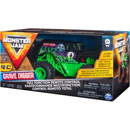 Spin Master Monster Jam Grave Digger Τηλεκατευθυνόμενο όχημα (6044955)