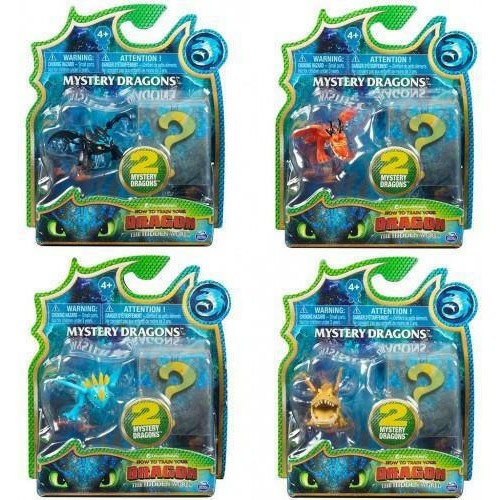 Spin Master How to Train Your Dragon The Hidden World - 2 Mystery Dragons (Random) (6045092)