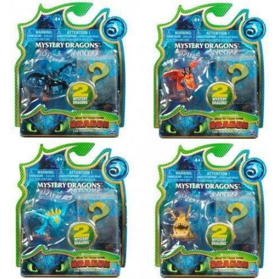 Spin Master How to Train Your Dragon The Hidden World - 2 Mystery Dragons (Random) (6045092)