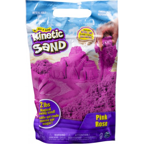 Spin Master Παιχνίδι Κατασκευών με Άμμο Kinetic Sand  Pink (6047185)
