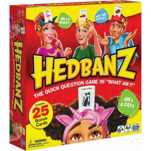 Spin Master Board Game: Hedbanz Family (Ελληνική Γλώσσα) (6059681)