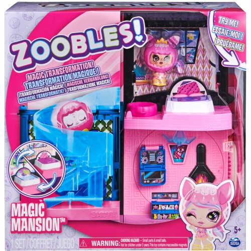 Spin Master Zoobles!: Magic Mansion Magic Transformation (6061366)