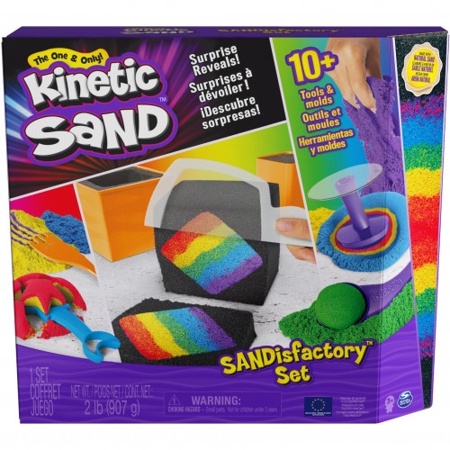 Spin Master Kinetic Sand - SANDisfactory Set (6061654)