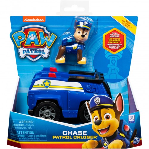 Spin Master Αυτοκινητάκι Paw Patrol Chase Patrol Cruiser (6061799)