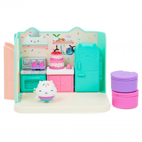 Spin Master Gabby's Dollhouse Deluxe Room - Cakey Kitchen (6062035)