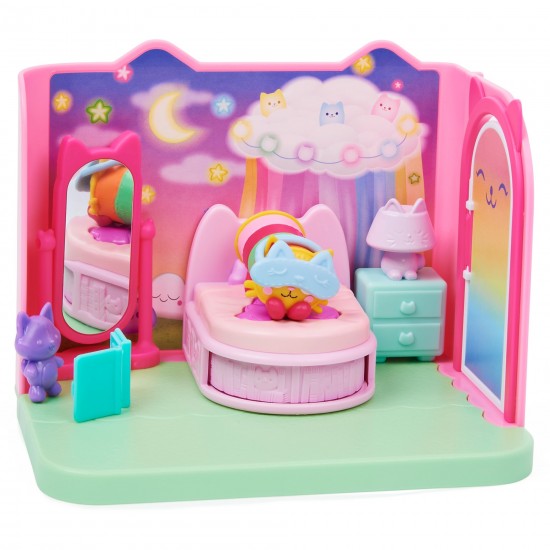 Spin Master Gabby's Dollhouse Deluxe Room - Pillow Cat's Sweet Dreams Bedroom (6062037)