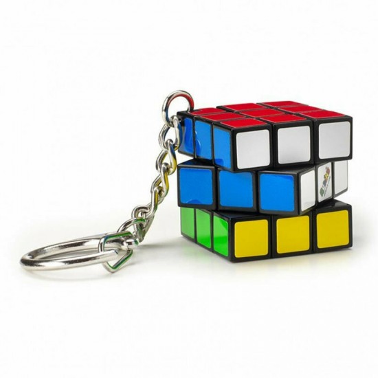 Spin Master Rubik’s Cube: Classic 3x3 Cube with Keychain (6064001)