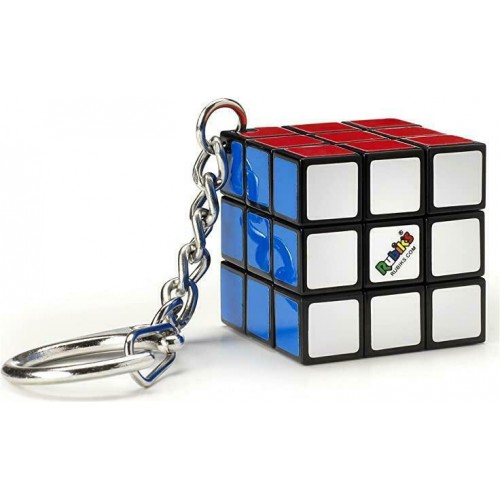 Spin Master Rubik’s Cube: Classic 3x3 Cube with Keychain (6064001)