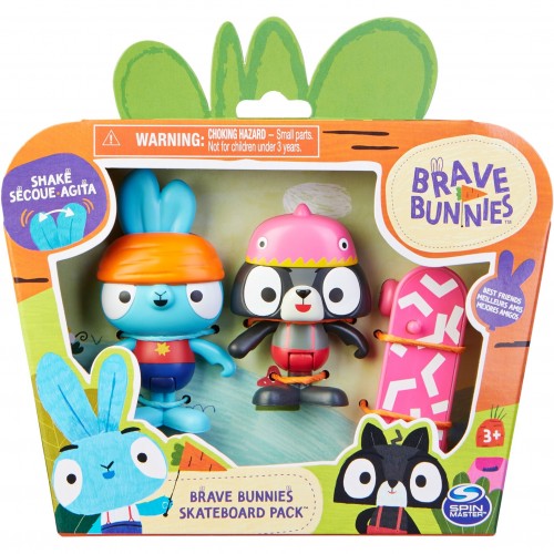 Spin Master Brave Bunnies Skateboard Pack (6064187)