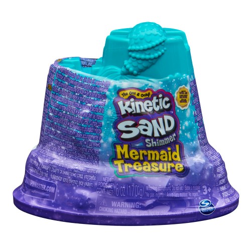 Spin Master Kinetic Sand: Shimmer - Mermaid Treasure Container (6064334)