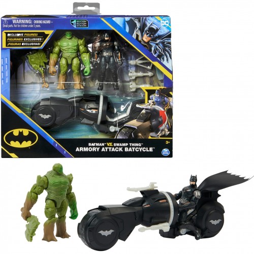 Spin Master Batman vs. Swamp - Thing Armory Attack Batcycle (6064766)