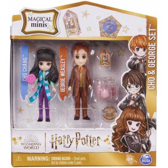 Spin Master Wizarding World Harry Potter: Magical Minis - Cho & George Set (6064901)