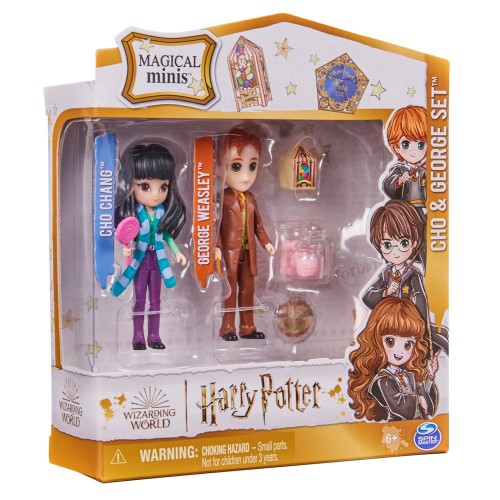 Spin Master Wizarding World Harry Potter: Magical Minis - Cho & George Set (6064901)