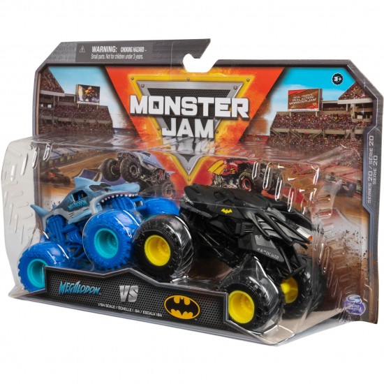 Spin Master Σετ Αυτοκινητάκια Monster Jam: Batman vs Megalodon (6065293) Spin Master Σετ Αυτοκινητάκια Monster Jam: Batman vs Megalodon (6065293)
