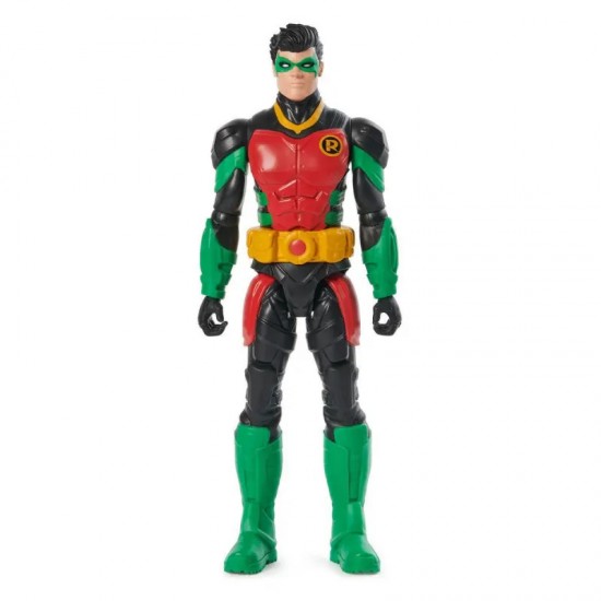 Spin Master BATMAN 12inch action figures -  Robin Armour με Λαμπάδα(6067623)