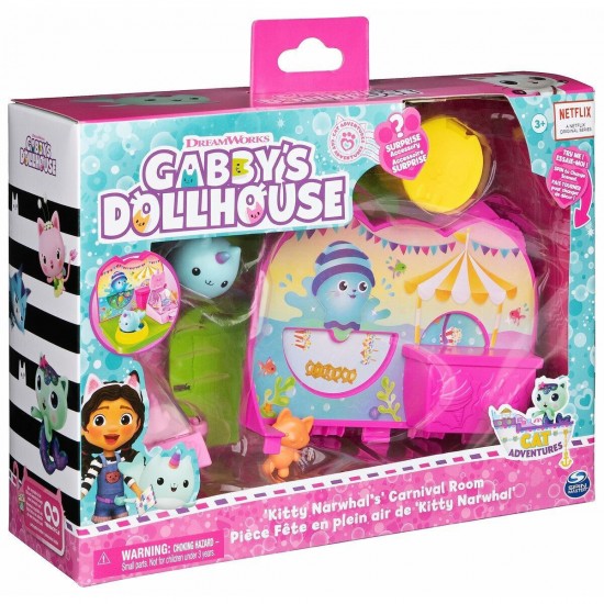 Spin Master Figures set Gabbys Dollhouse Carnival Room(6068287) Spin Master Figures set Gabbys Dollhouse Carnival Room(6068287)