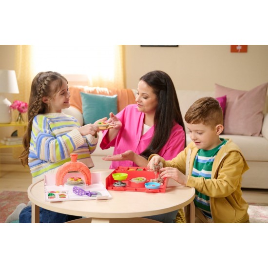 Spin Master Kinetic Sand: Squish Pizza Set (6072551)