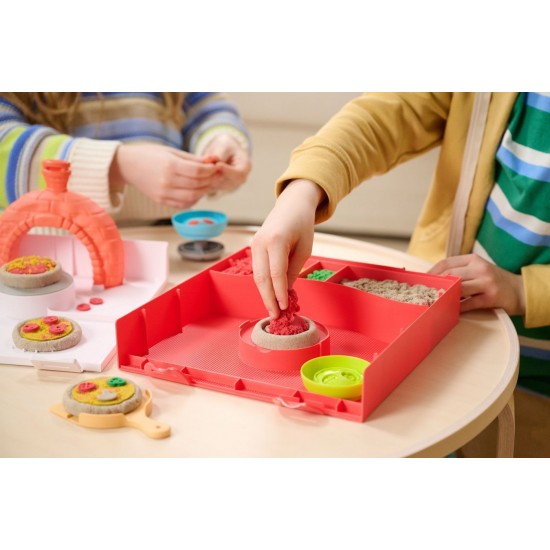 Spin Master Kinetic Sand: Squish Pizza Set (6072551)