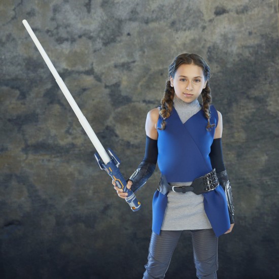 Hasbro Star Wars Lightsaber Forge Extendable Entry Lightsaber Ahsoka Tano (F1159)