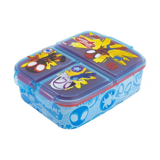 Stor: Marvel: Spidey & Friends - Multi Compartment Sandwich Box (15020) Stor: Marvel: Spidey & Friends - Multi Compartment Sandwich Box (15020)