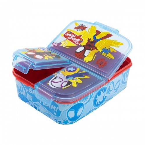 Stor: Marvel: Spidey & Friends - Multi Compartment Sandwich Box (15020) Stor: Marvel: Spidey & Friends - Multi Compartment Sandwich Box (15020)