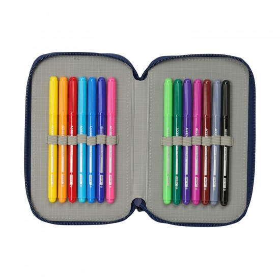Safta F.C.Barcelona Double Filled Pencil Case 29 Pcs. (412629854) Safta F.C.Barcelona Double Filled Pencil Case 29 Pcs. (412629854)