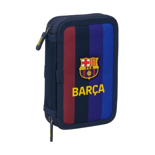 Safta F.C.Barcelona  Double Filled Pencil Case 29 Pcs. (412629854)