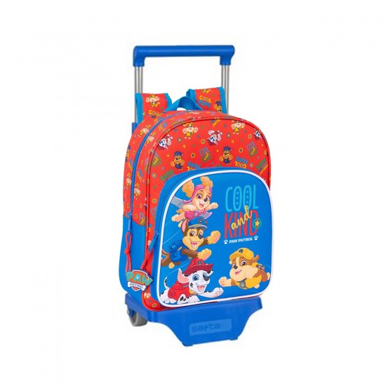 Safta Paw Patrol Cool  Trolley (Removable) Small Backpack (34cm) (612542185-1)