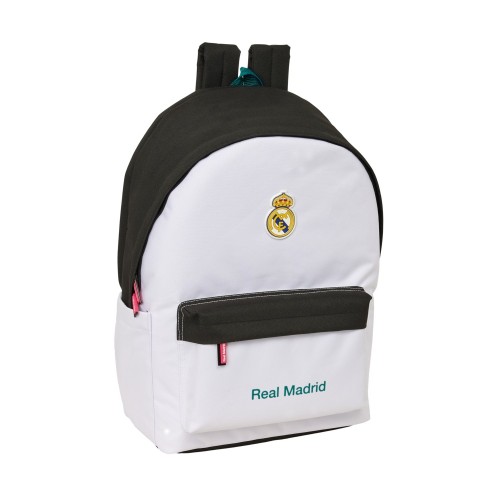 Safta Real Madrid Double Backpack Laptop+Usb (612654820) Safta Real Madrid Double Backpack Laptop+Usb (612654820)