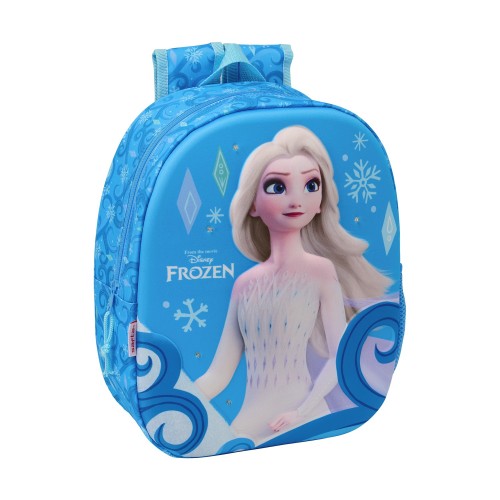 Safta Frozen 3D Backpack with Led Lights (33cm) (622671892) Safta Frozen 3D Backpack with Led Lights (33cm) (622671892)