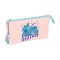 Safta Stitch Ohana Triple Pencil Case (812613744)