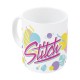 Stor: Stitch Hawaian Flower - Ceramic Mug In Gift Box (325ml) (88140) Stor: Stitch Hawaian Flower - Ceramic Mug In Gift Box (325ml) (88140)