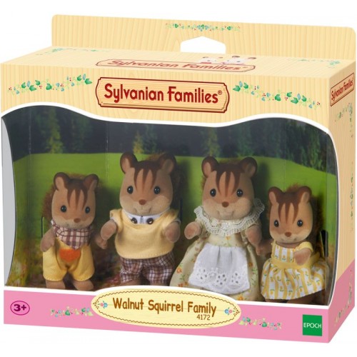Sylvanian Families Walnut Squirrel Οικογένεια (4172)