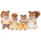 Sylvanian Families Walnut Squirrel Οικογένεια (4172)