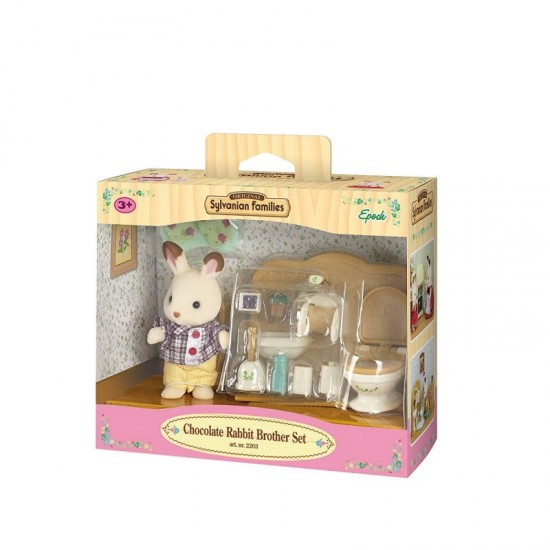 Sylvanian Families Σετ Chocolate Rabbit Αγοράκι & Σετ Μπάνιου (5015) Sylvanian Families Σετ Chocolate Rabbit Αγοράκι & Σετ Μπάνιου (5015)
