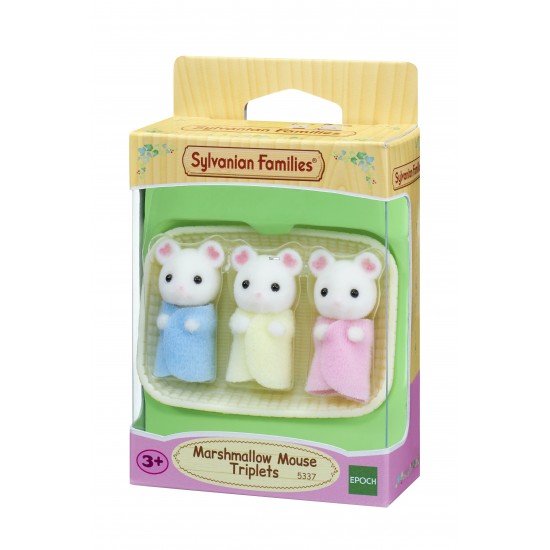 Sylvanian Families: Τρίδυμα Μωρά Marshmallow Mouse (5337)