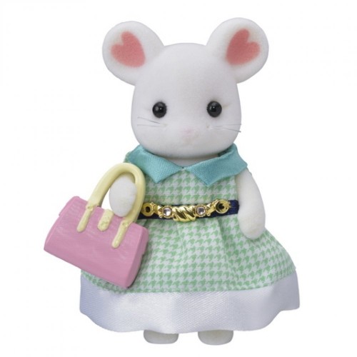 Sylvanian Families Town Girl Series Marshmallow Mouse (5364)