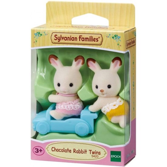 Sylvanian Families Δίδυμα Μωρά Chocolate Rabbit Twins (5420)