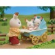 Sylvanian Families Chocolate Rabbit Twins Set (5432)