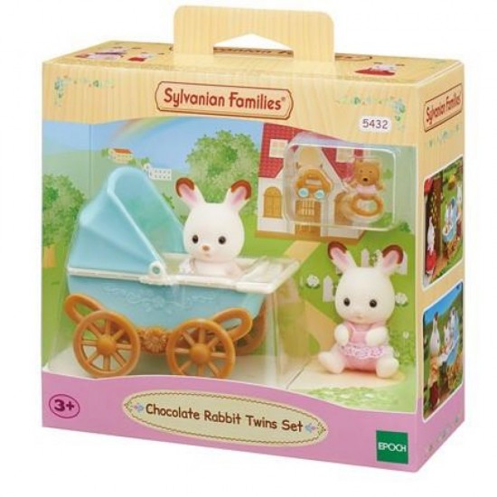 Sylvanian Families Chocolate Rabbit Twins Set (5432)