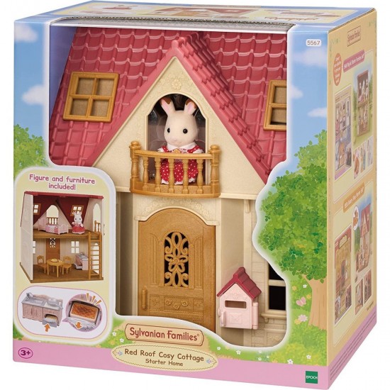 Epoch Toys Sylvanian Families: Σπίτι του Αγρού με Κόκκινη Σκεπή (5567)