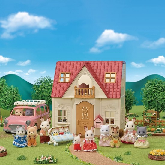 Epoch Toys Sylvanian Families: Σπίτι του Αγρού με Κόκκινη Σκεπή (5567)
