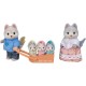 Epoch Toys Sylvanian Families: Οικογένεια Χάσκυ (5636)