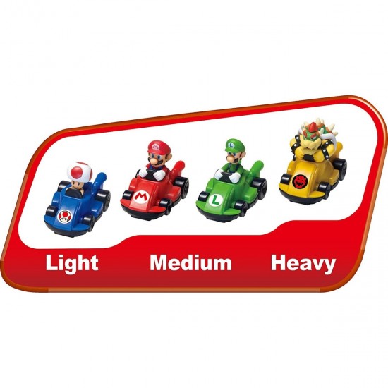 Epoch Toys Super Mario: Αγωνιστικά DLX Αυτοκινητάκια (7417)