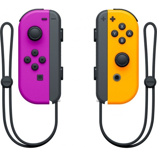 NSW Nintendo Switch Joy-Con Pair Neon Purple-Orange (062143)