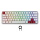 Spartan Gear - Pegasus 2 RGB Wired & Wireless 63 keys Mechanical Gaming Keyboard (color: White) (085611)