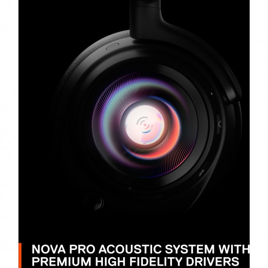 SteelSeries Arctis Nova Pro Wireless X gaming headset (black ANC USB-C jack) (61521)