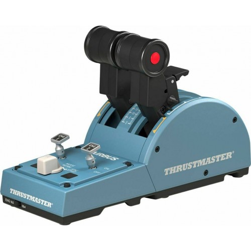 Thrustmaster TCA Quadrant Airbus Edition, thrust levers (blue-grey/black) (2960840)